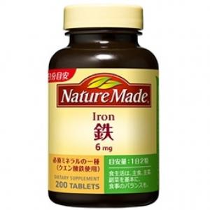 12-改善贫血-J-GS001-大塚制药 Nature-Made 铁 ：200粒