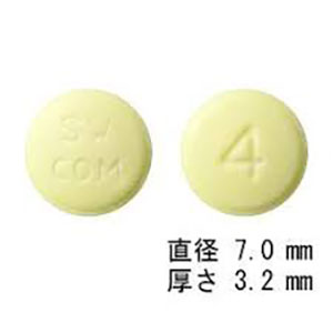 38-处方药-C-YYJF001-抑郁精分-Coreminal呋他唑仑片4mg：100片