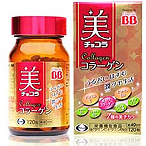 美白祛痘-J-MB001- 卫材Eisai chocola BB 维生素C B6美肌胶原蛋白120粒